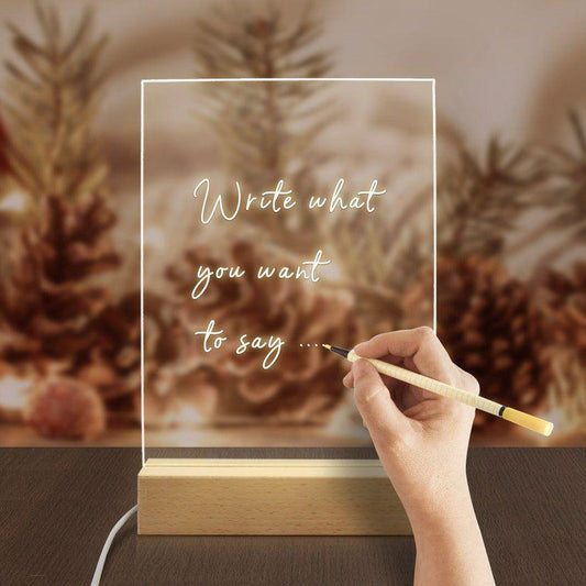 Write What You Want To Say Writing Lamp